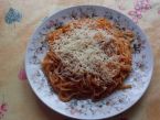 Jednoduché boloňské špagety