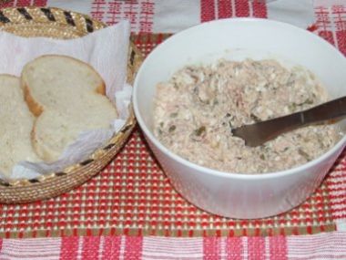 Moravská pomazánka z uzeného masa