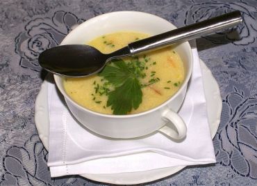 Žloutková polévka - rychlovka