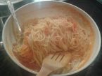 Domácí spaghetti al pomodoro