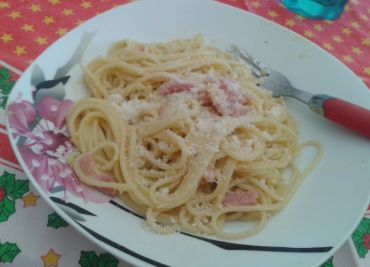 Spaghetti alla carbonara - domácí italské