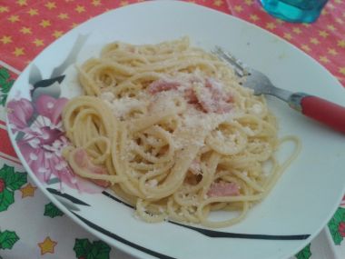 Spaghetti alla carbonara - domácí italské