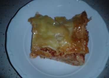 Zapečené těstoviny "ala lasagne"