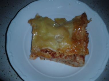 Zapečené těstoviny "ala lasagne"