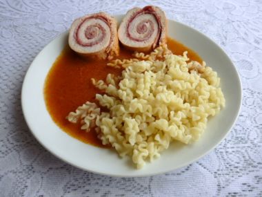 Krůtí roláda v protlaku