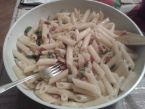 Penne s cuketou a pancettou