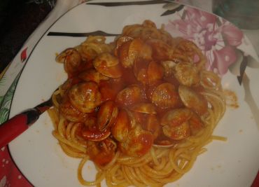 Spaghetti con le vongole