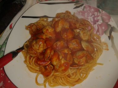 Spaghetti con le vongole