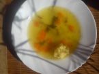 Květáková polévka s knedlíčky