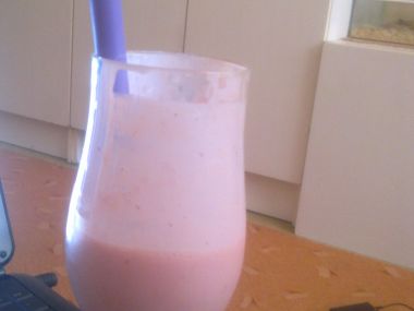 Jahodový shake