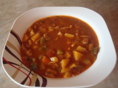 Cuketovo - zeleninový guláš