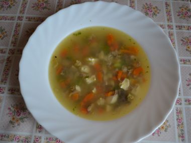 Dobrá rybí vánoční  polévka