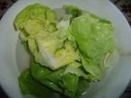 Recept Hlávkový salát se slaninou