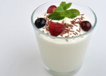 Domácí jogurt jahoda