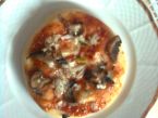 Recept Pizza se salámem, cuketou a bazalkou