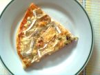 Recept Pizza se salámem, cuketou a bazalkou