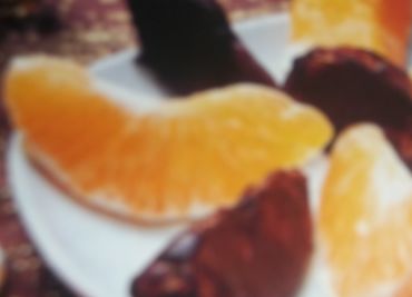 Pomeranče v čokoládě