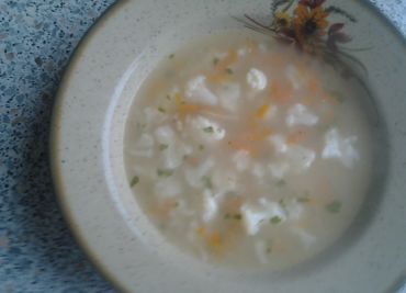 Moje květáková polévka
