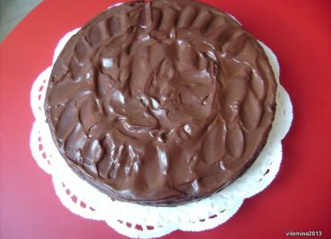 Čokoládový dort s červenou řepou od Vilemíny