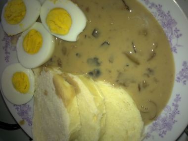 Hříbková omáčka