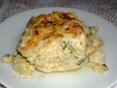Gratinovaný květák