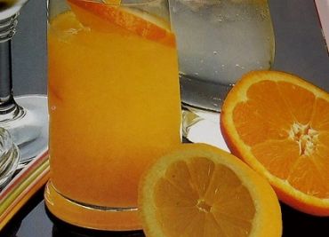 Nápoj z pomerančové kůry