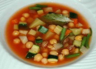 Zeleninová polévka - Minestrone