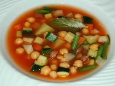 Zeleninová polévka - Minestrone