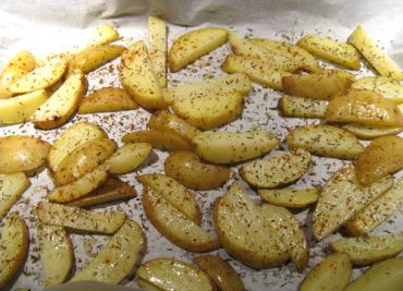 Provensálské pečené brambory na hrubozrnné soli