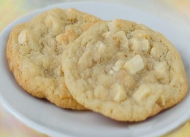 Cookies s bílou čokoládou