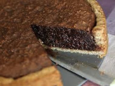 Italská torta nera se švestkami