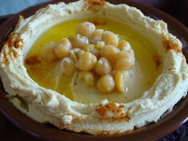 Koriandrový hummus