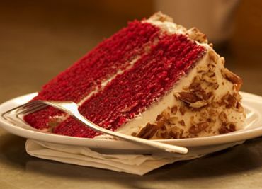 Červený Newyorský dort