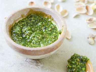 Pistáciové pesto