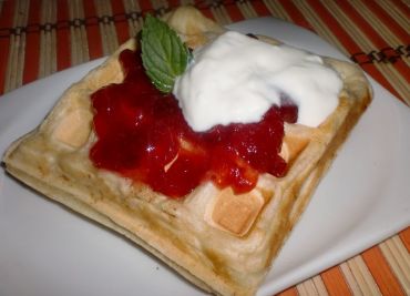 Toustové wafle