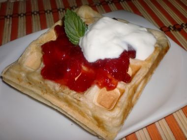 Toustové wafle