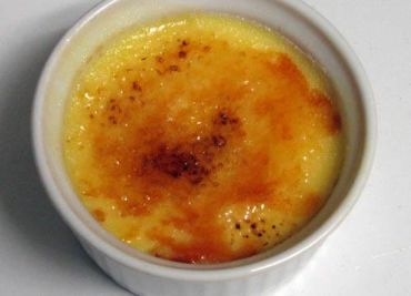 Crème brûlée s amarettem