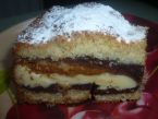 Vrstvená bábovka s tvarohem od Leničky