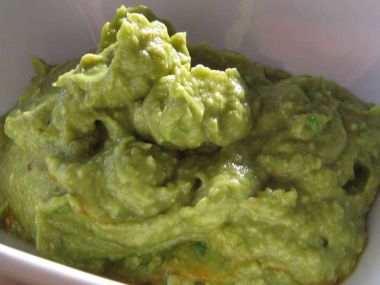 Avokádový dip Guacamole