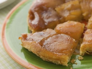 Tarte Tartin - obrácený jablkový koláč