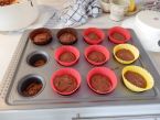 Kakaové muffiny s karamelem