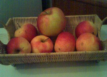 Pečená jablíčka.