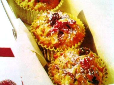 Jablečné muffiny s rozinkami