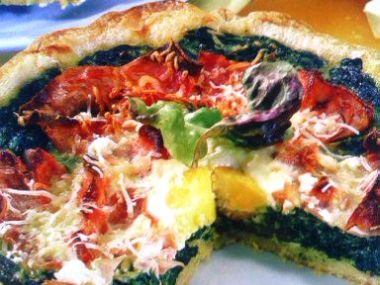 Quiche se špenátem