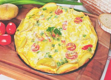 Bramborová omeleta do trouby