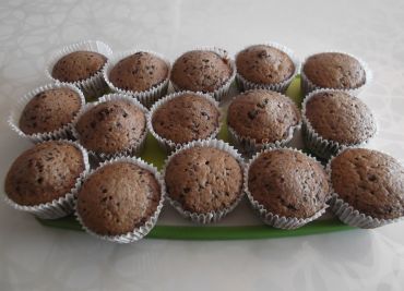 Perníkovo celozrnné muffinky