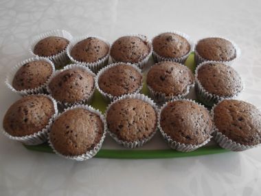 Perníkovo celozrnné muffinky