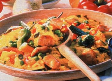 Zeleninová paella