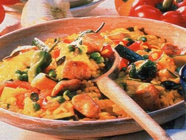Zeleninová paella
