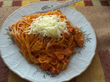 Špagety podle sestřičky